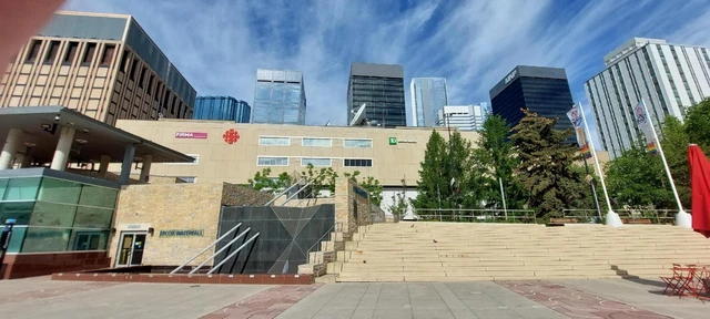Churchill Square in Edmonton